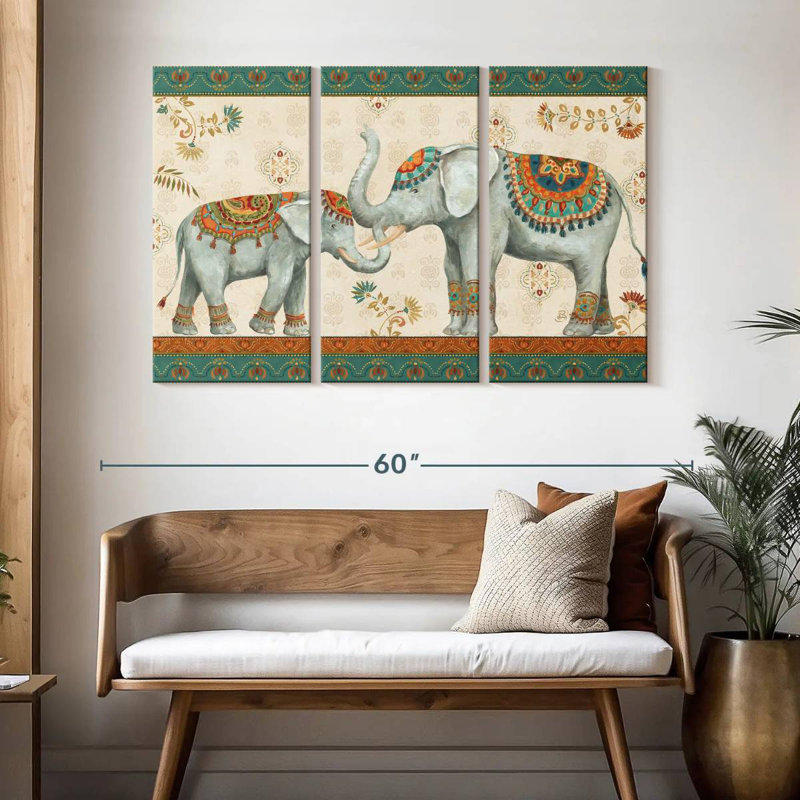 Elephant Walk I, 32" H x 50" W