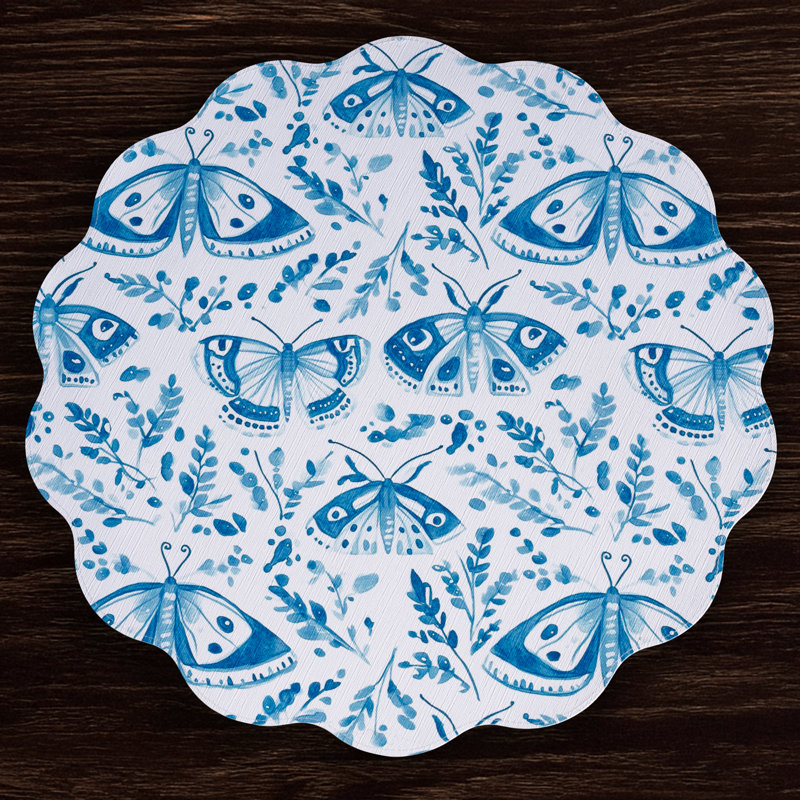 Vida Vinyl Round Placemats