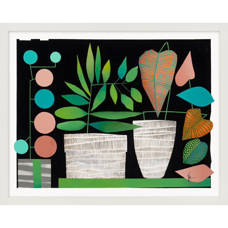 My Mother's Garden Print by Lee Lessem, 16" H x 20" W x 1.25" D, White