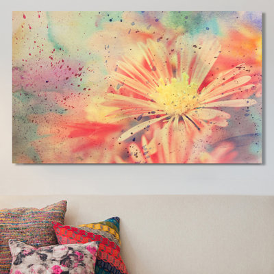 " Flower Splatter "