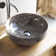 Tikamoon Pia 12.99'' Marble Circular Bathroom Sink