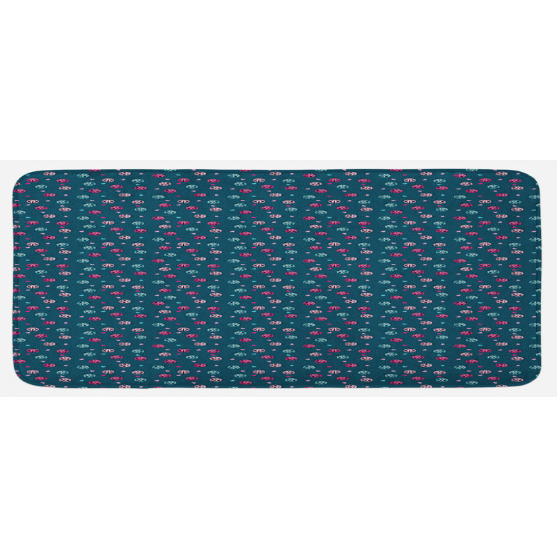 Tapis de cuisine coccinelle
