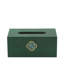 Aaleyah Elegant Tissue Box for Living Room Decor, Faux Leather Decoration Box for Tabletop