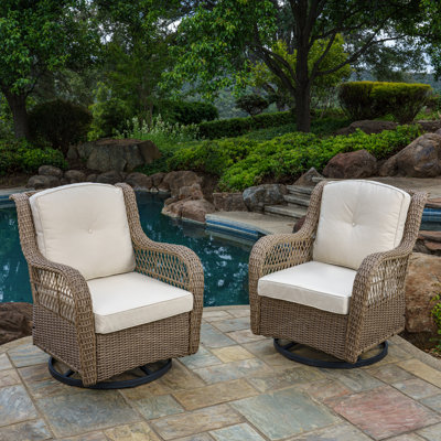 Chaise de patio avec coussins Rio Vista