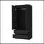 Armoire 2 tiroirs Avra, 2 portes, tringle