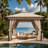 10 Ft. W x 10 Ft. D Soft Top Steel Patio Gazebo with 2-Tier Canopy and Zippered Mesh Netting for Outdoor, Patio, Garden, and Backyard Activities-113390023