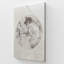 «Beige Tree Ring I», grande impression sur toile-368234532