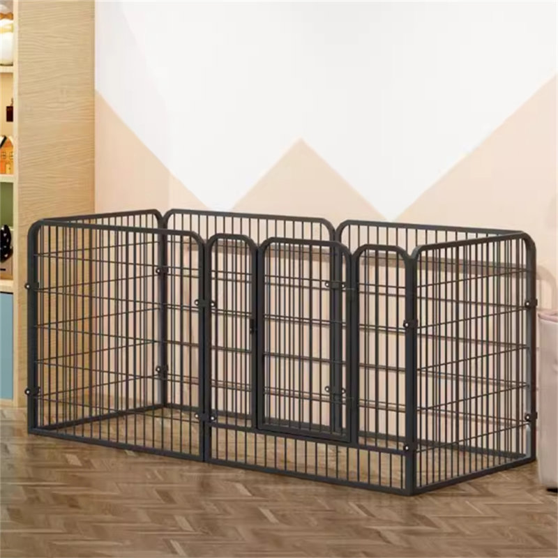 Panel Metal Exercise Pen, 31.49" H x 55.11" W x 27.55" D 