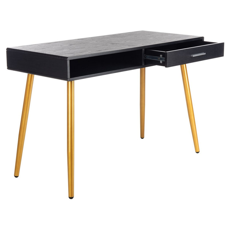 Bureau Saxatil, Noir / or