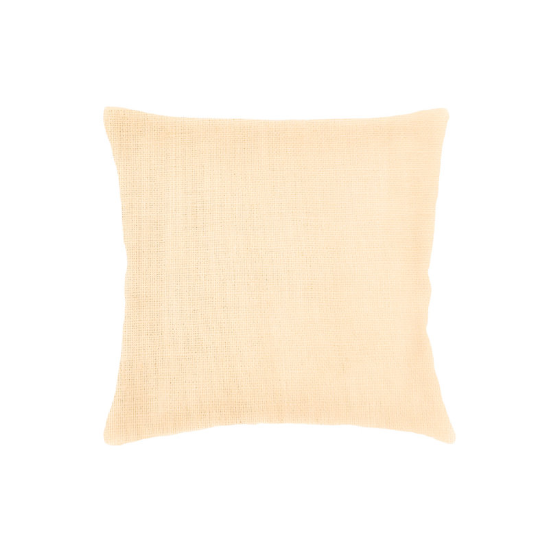 Linen Pillow Cover & Insert, Light Yellow