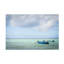 Art mural sur toile tendue - "Islander" de Mary Lou Johnson pour décoration de salon, de chambre à coucher ou de bureau - 12 x 19