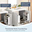 Ensemble de meuble-lavabo moderne 60 ", meuble-lavabo double séparé avec double lavabo en céramique (miroir non inclus)-731573757