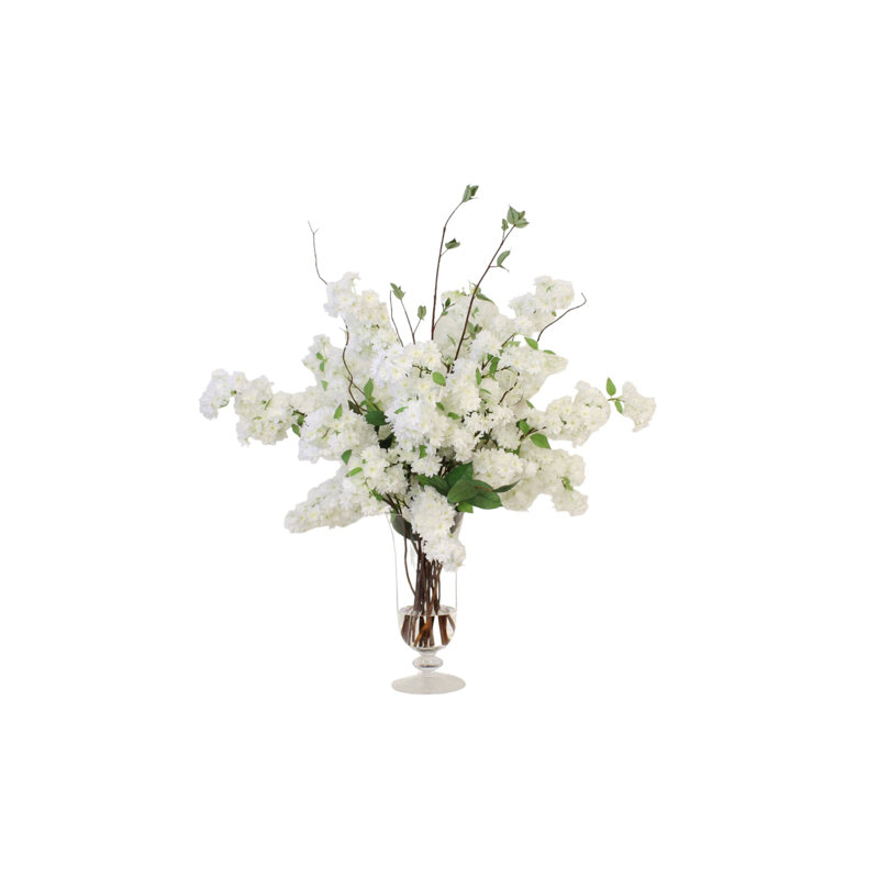 Cherry Blossom Floral Arrangement in Vase