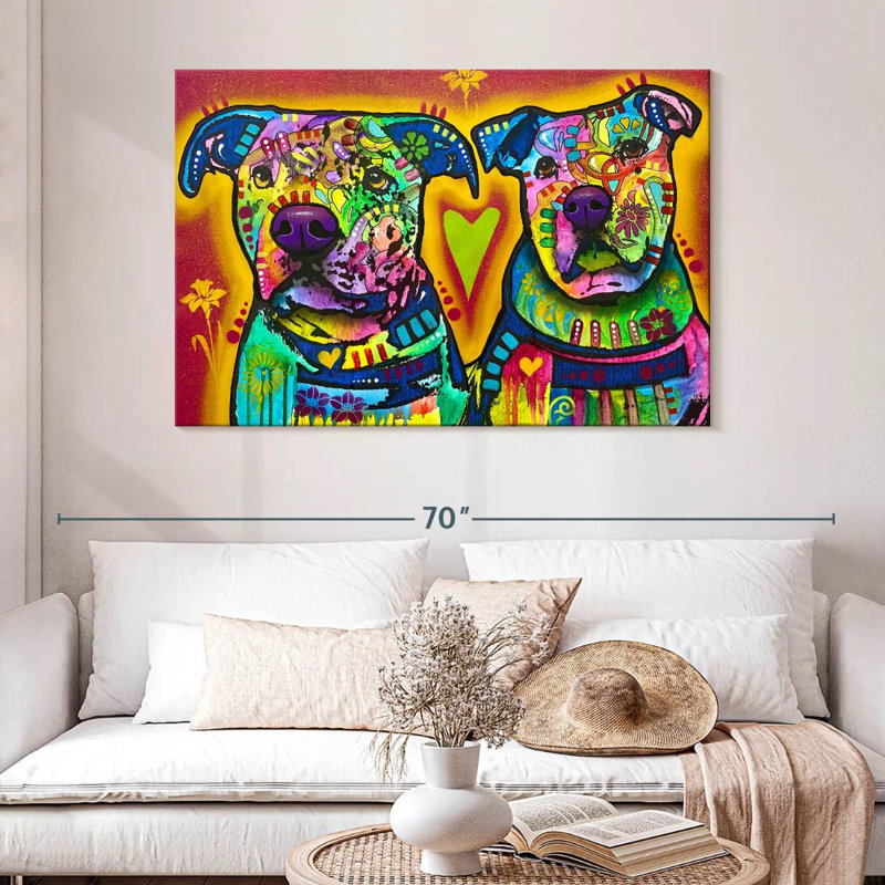 Brampt Team Doggo Is Ready, 32" H x 48" W