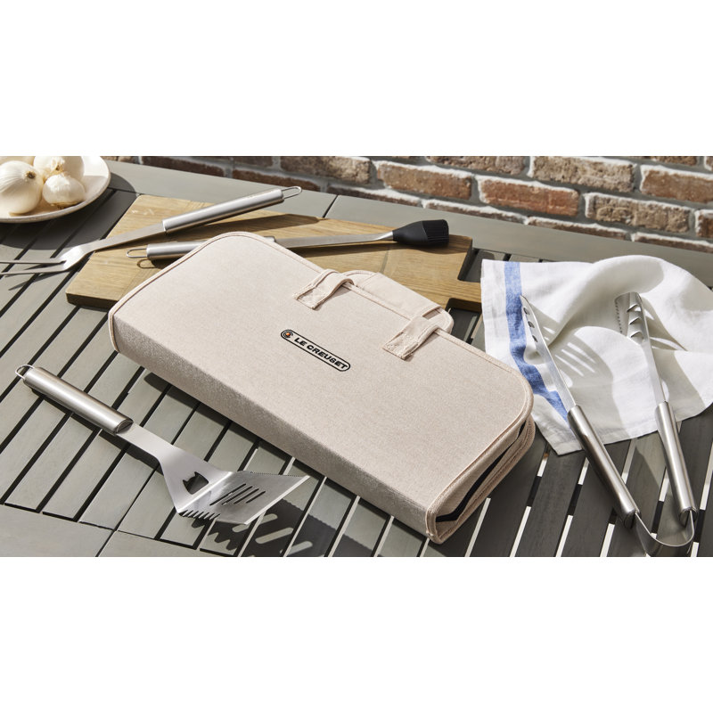 Le Creuset Alpine Outdoor Stainless Steel 5-Piece Grilling Tools Set
