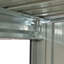 10'10" W x 8'6" D Metal Garage Shed