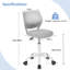 Ebern Designs Task Chair with Wheels-1038382080