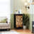 4 Drawer Dresser for Bedroom, Narrow Chest of Drawers, Wooden Top and Study Iron Frame 18"x37.5"-(WxH)