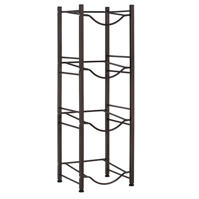 Ezzine 13.39'' W Stainless Steel Storage Rack