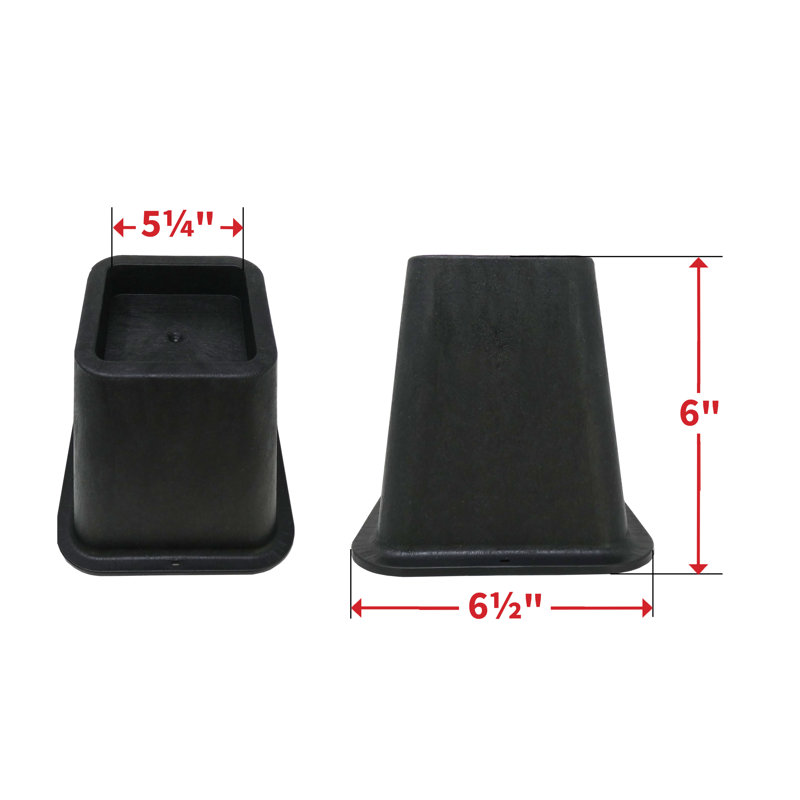 Shepherd 6" Bed Riser 4 pack