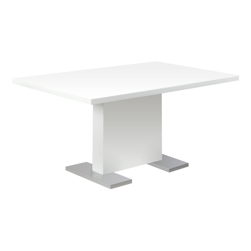 Contemporary Dining Table With Sturdy Construction And Stylish Design For Various Settings