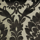 Nottingham, Damask Pattern Lurex Burnout Velvet Upholstery Fabric By The Yard