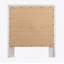 Table de chevet transitionnelle blanche élégante-1159634861