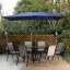 Parasol de marché rectangulaire 10 pi Barrios-529309435