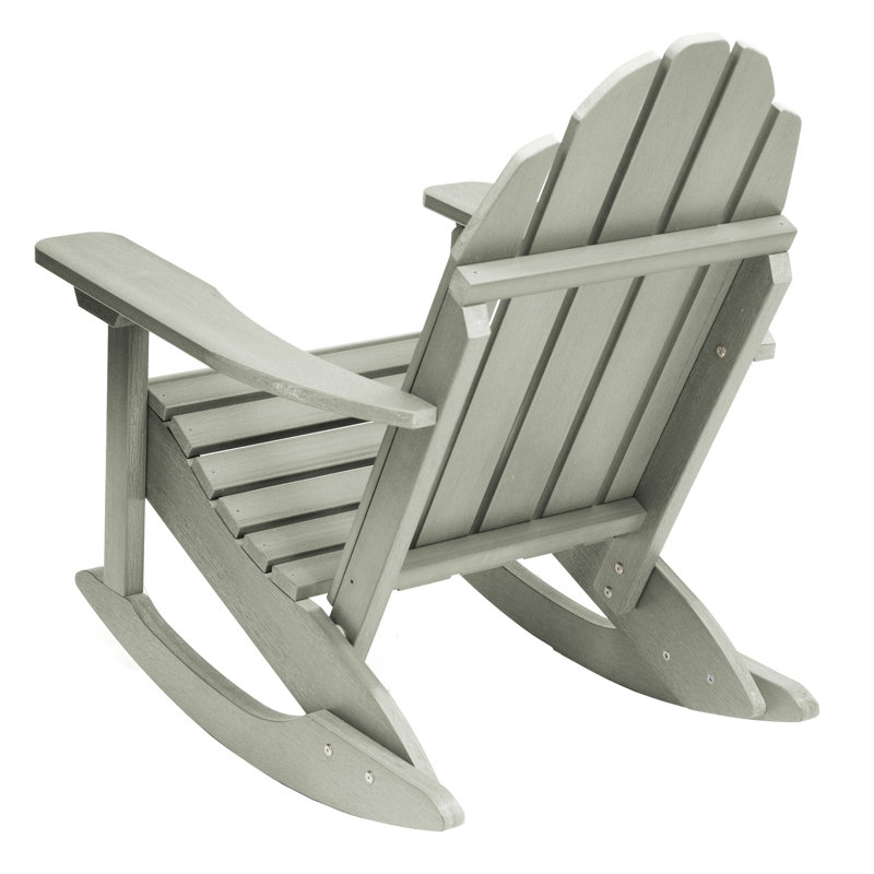 Chaise berçante en plastique Natoli, Eucalyptus