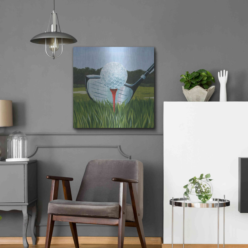 «Tee Off I» par Grace Popp, H 24 po x l 24 po