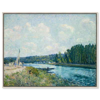 Sisley Banks of the Oise Canvas Famous Artist Prints by 