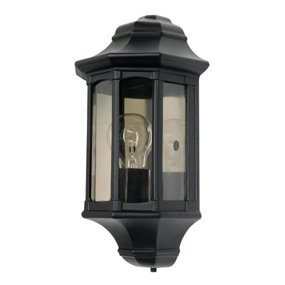 Welden Black Outdoor Wall Lantern