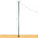 9.5ft Heavy-Duty String Light Pole Stand with Mounting Plate for Patio or Deck
