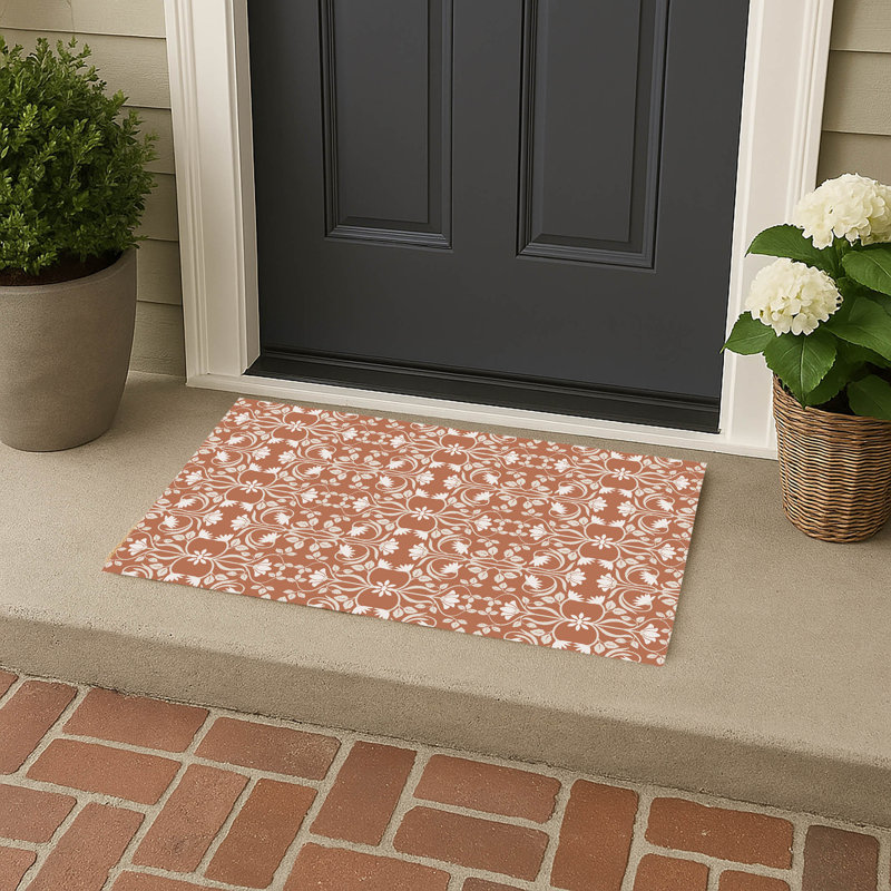 Savanah Outdoor Doormat, 24" W x 17" L, Terracotta