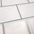 6.1 in. W x 12.1 in. L Peel and Stick Subway Tile