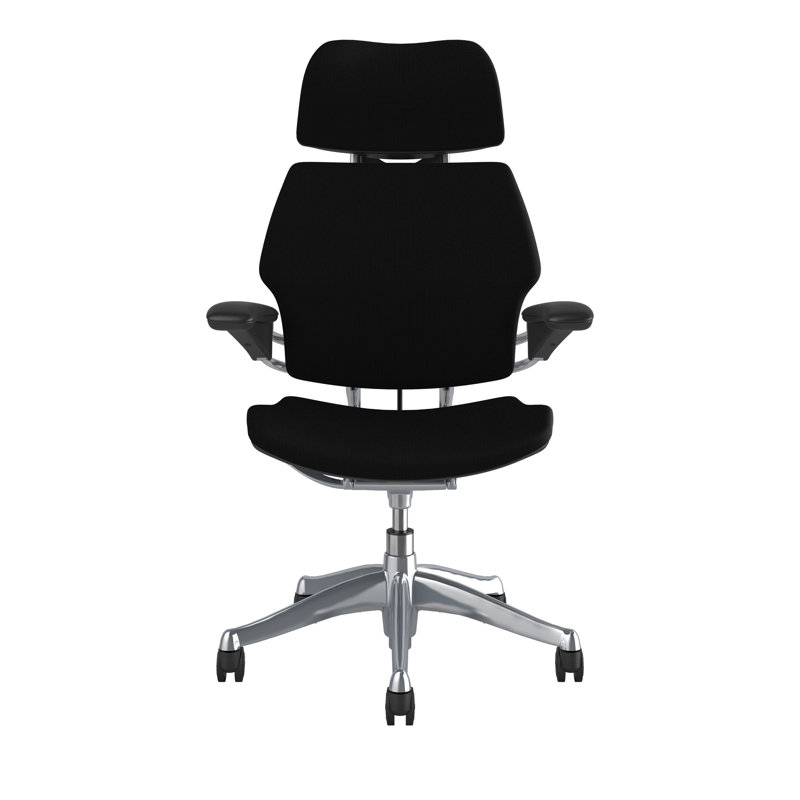 Freedom Headrest Task Chair, Black, Graphite
