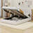Teddy Fleece Upholstered Platform Bed with Hydraulic Storage System-101489732-101489735