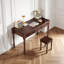 Bureau en bois de noyer noir