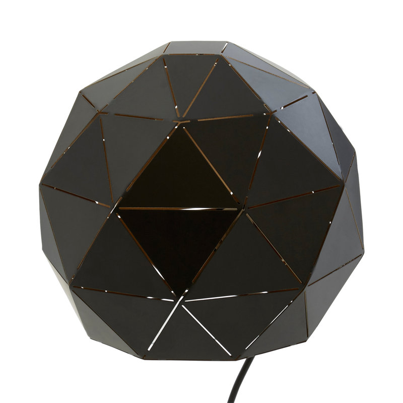 Metal Table Lamp, Black