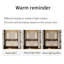 Armoire murale de style américain rétro