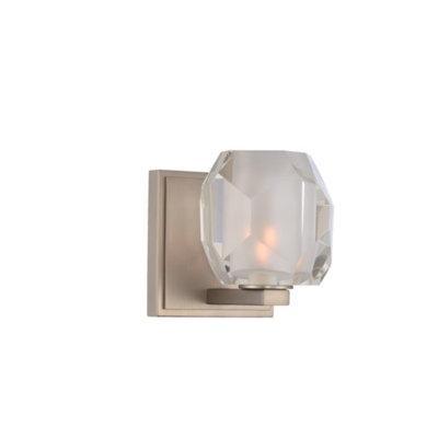Regent 1 LT Vintage Bronze Bath Wall Sconce Kalco