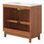 Meuble-lavabo sur pied simple 36 po avec plateau en céramique Modway Miles-92590990-92590988