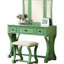 Modern Bedroom Vanity , Finish, Stool, , Rustic Wood Style W/ Veneer, Pine Design-478099965