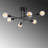 Aasmin 6 - Light Sputnik Modern Linear Chandelier-1192959285