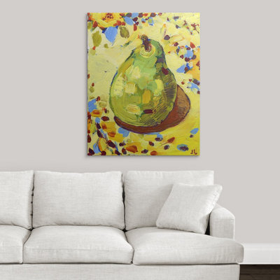 Nolani " Pear On My Favorite Sunflower Tablecloth " by Jennifer Lommers
