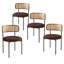 Chaise d'appoint en tissu Amett-1502691288