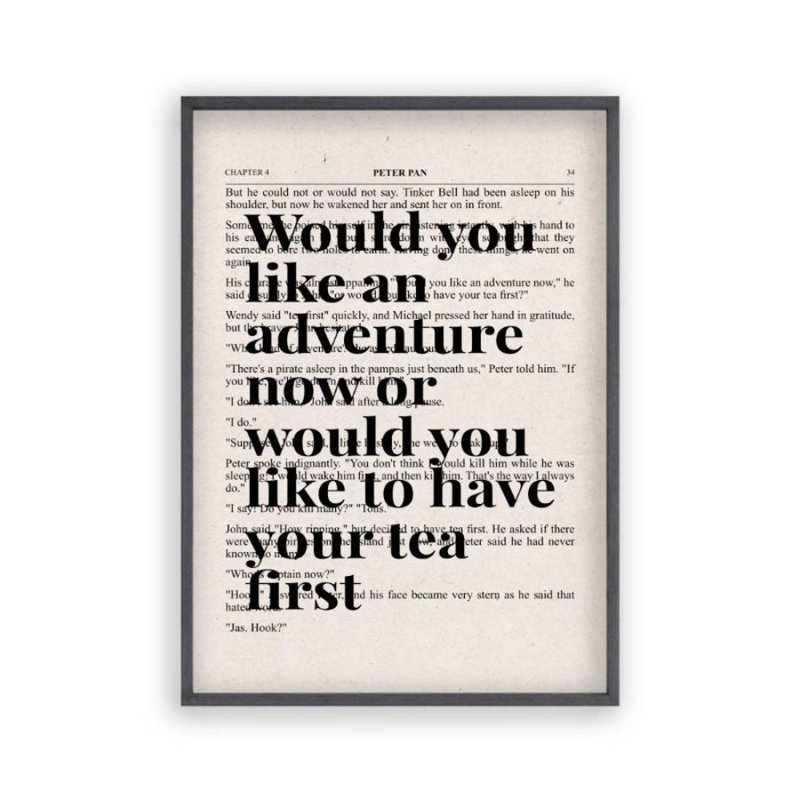 Print, Black Oak Frame, 61 cm H x 43 cm W