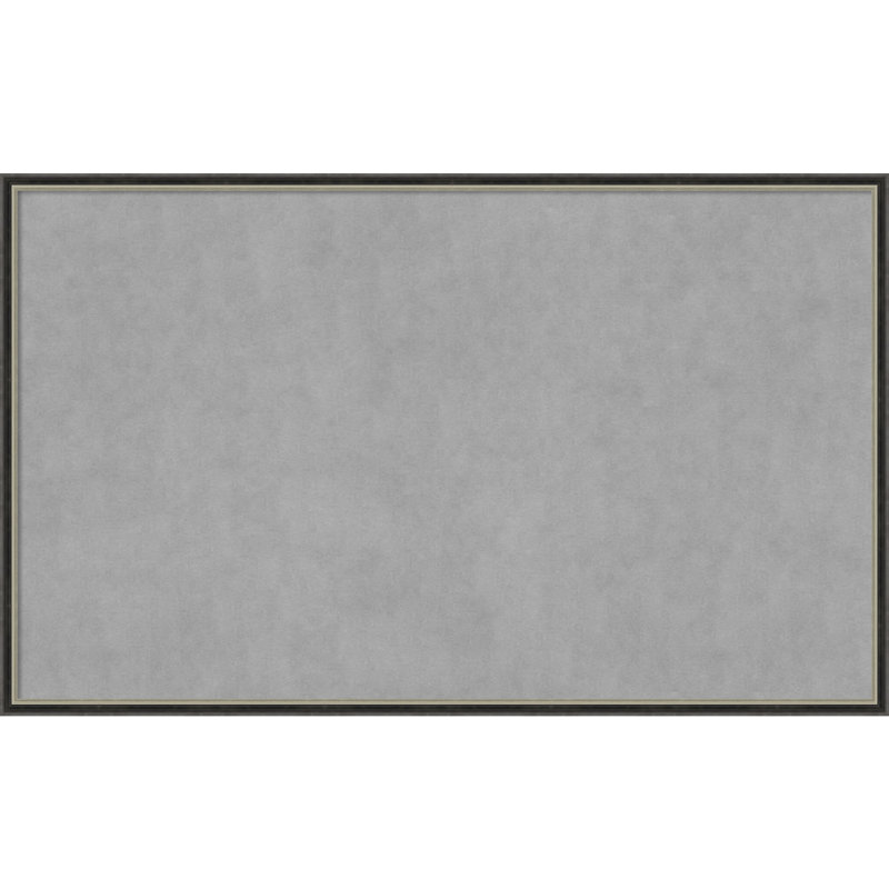 Tableau magnétique magnétique en métal, 25" H x 41" W