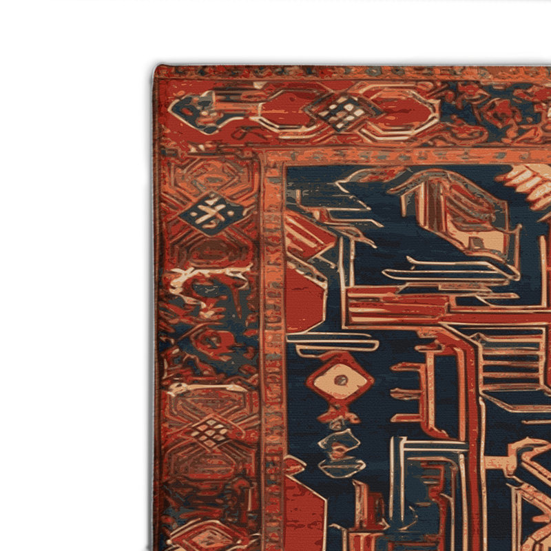 Tapis intérieur et extérieur ArtDeco, Rectangulaire 2 pi x 3 pi