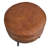 21.5'' Jackson Top-Grain Round Leather Ottoman-253142257